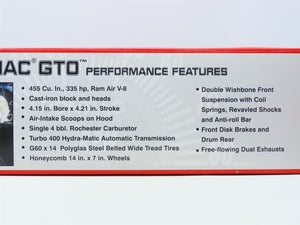 1:18 Scale GMP 1 of 3,996 Die-Cast 8043 1972 Pontiac GTO