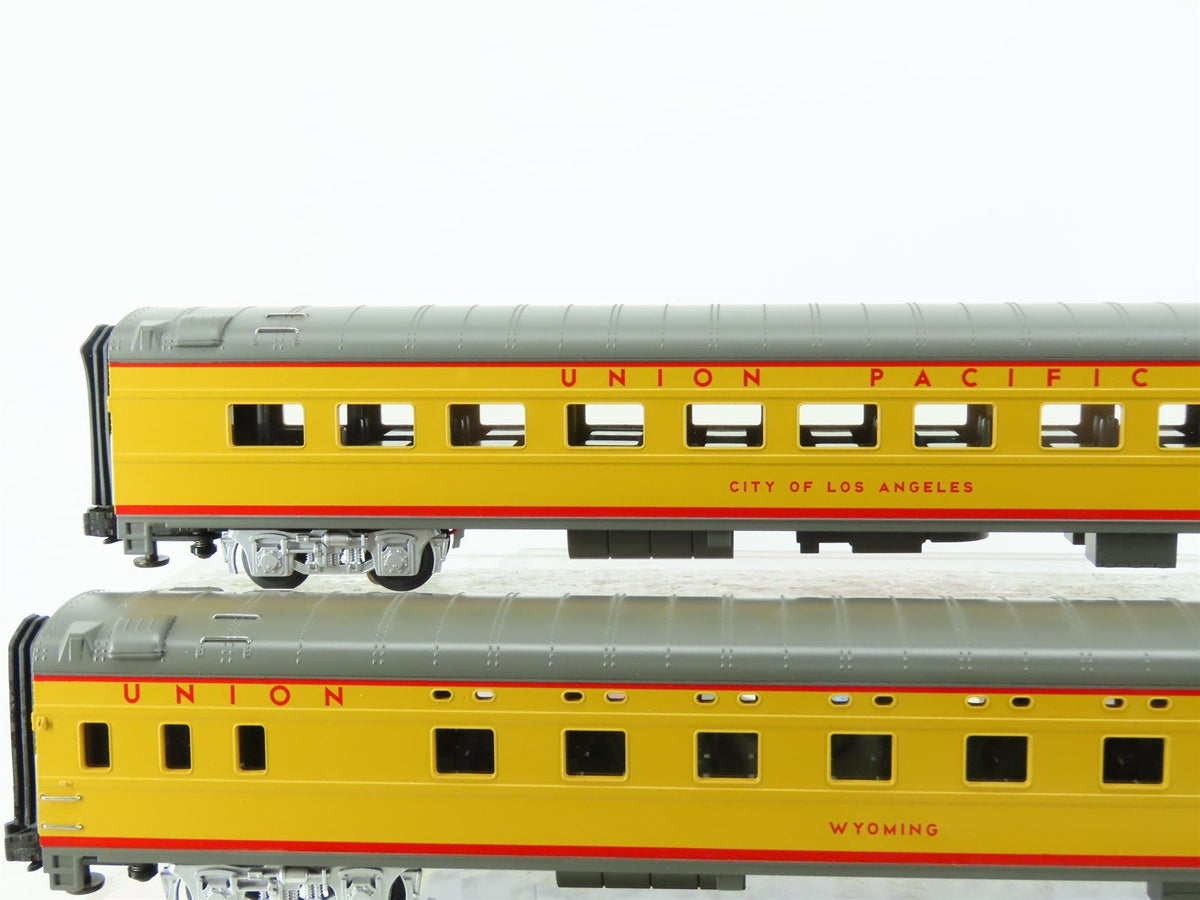 O Gauge 3-Rail MTH 20-6638 UP Union Pacific 70&#39; Sleeper/Diner Passenger Set