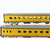 O Gauge 3-Rail MTH 20-6638 UP Union Pacific 70' Sleeper/Diner Passenger Set