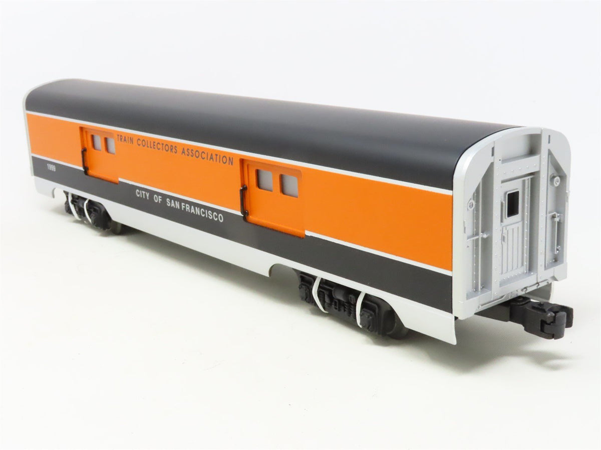 O Gauge 3-Rail Lionel 6-52155 1999 TCA Baggage Passenger &quot;City Of San Francisco&quot;