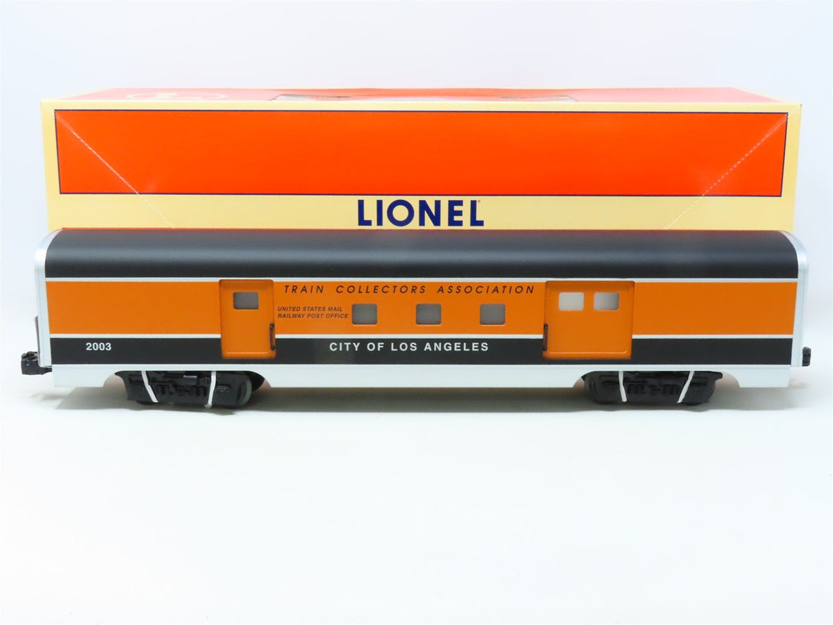 O Gauge 3-Rail Lionel 6-52274 2003 TCA RPO Passenger &quot;City Of Los Angeles&quot;