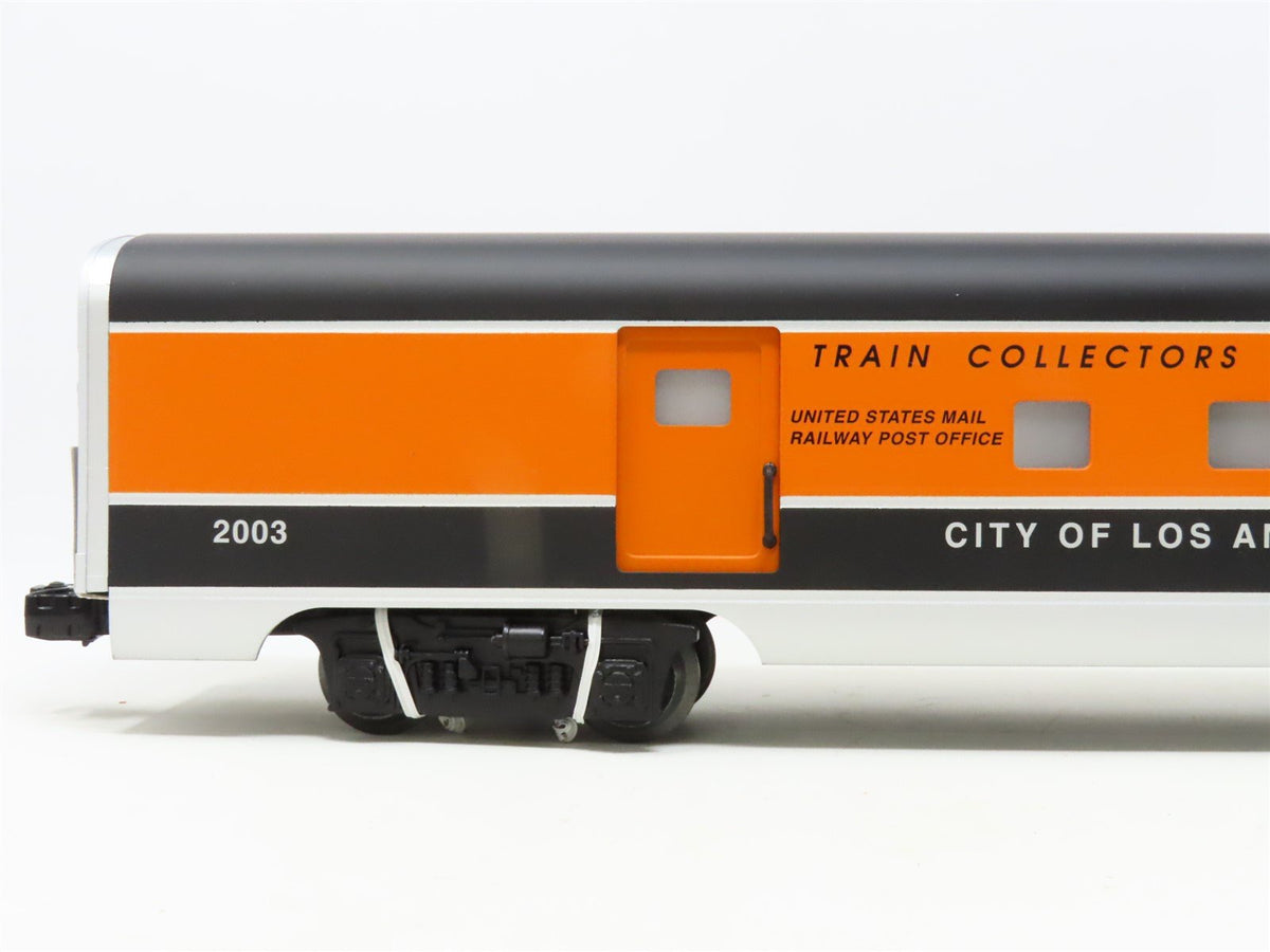 O Gauge 3-Rail Lionel 6-52274 2003 TCA RPO Passenger &quot;City Of Los Angeles&quot;