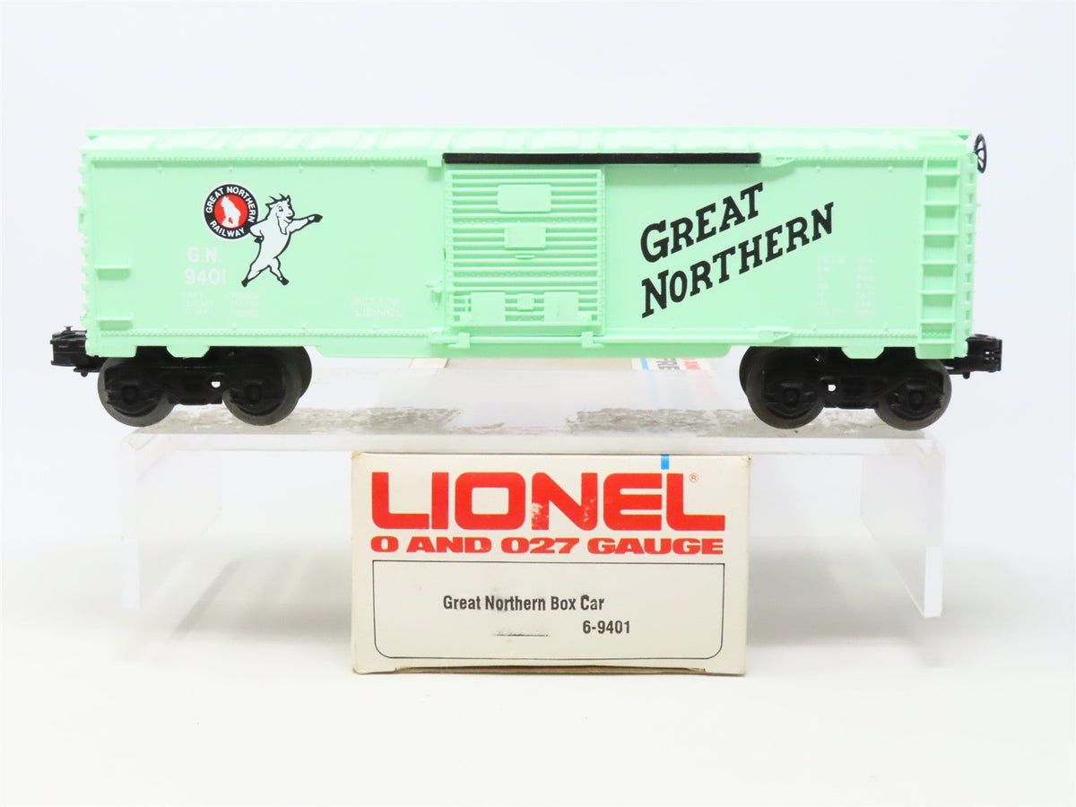 O Gauge 3-Rail Lionel 6-9401 GN Great Northern Single Door Box Car #9401