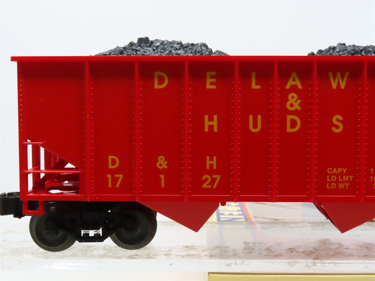 O Gauge 3-Rail Lionel 6-17127 D&amp;H Delaware &amp; Hudson 3-Bay Hopper #17127