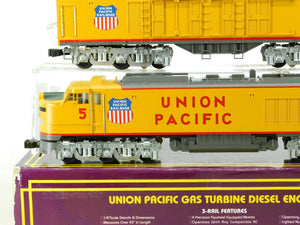 O Gauge 3-Rail MTH MT-2124LP UP Union Pacific Gas Turbine Loco Set NEEDS BATTERY