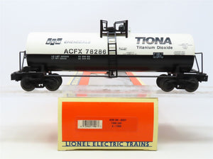 O Gauge 3-Rail Lionel 6-17906 ACFX SCM Chemicals Uni-Body Tank Car #78286