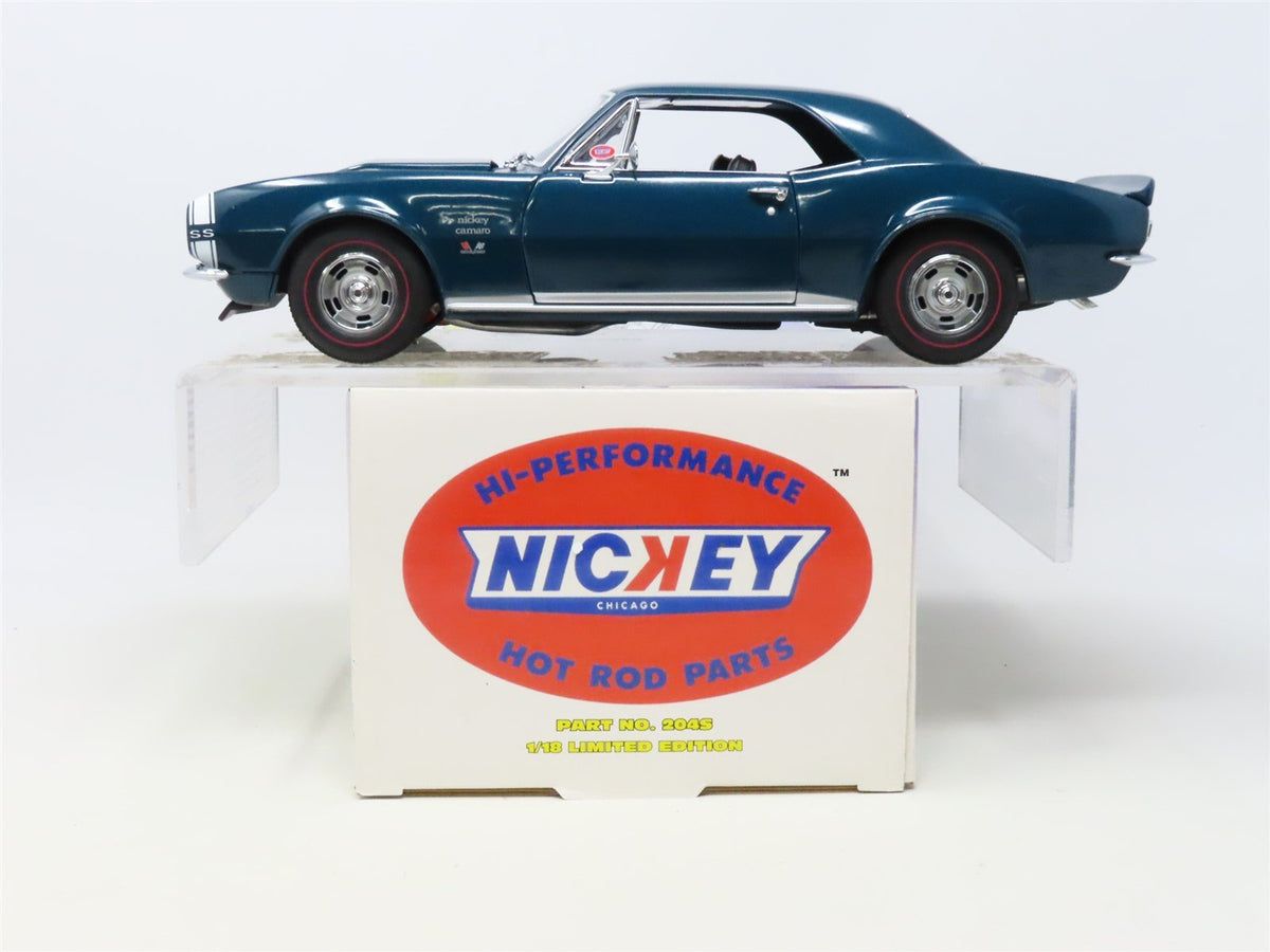 1:18 Lane Exact Detail Replicas 204S &#39;67 Nickey Chevrolet Camaro SS/RS 427 w/COA