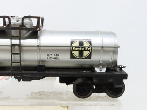 O Gauge 3-Rail Lionel 6-9321 ATSF Santa Fe Single Dome Tank Car #9321
