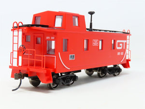 HO Bachmann Silver 14004 GT Grand Trunk Western Offset Cupola Caboose #122