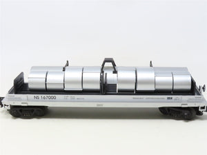 O Gauge 3-Rail MTH 20-98203 NS Norfolk & Southern Coil Car #167000