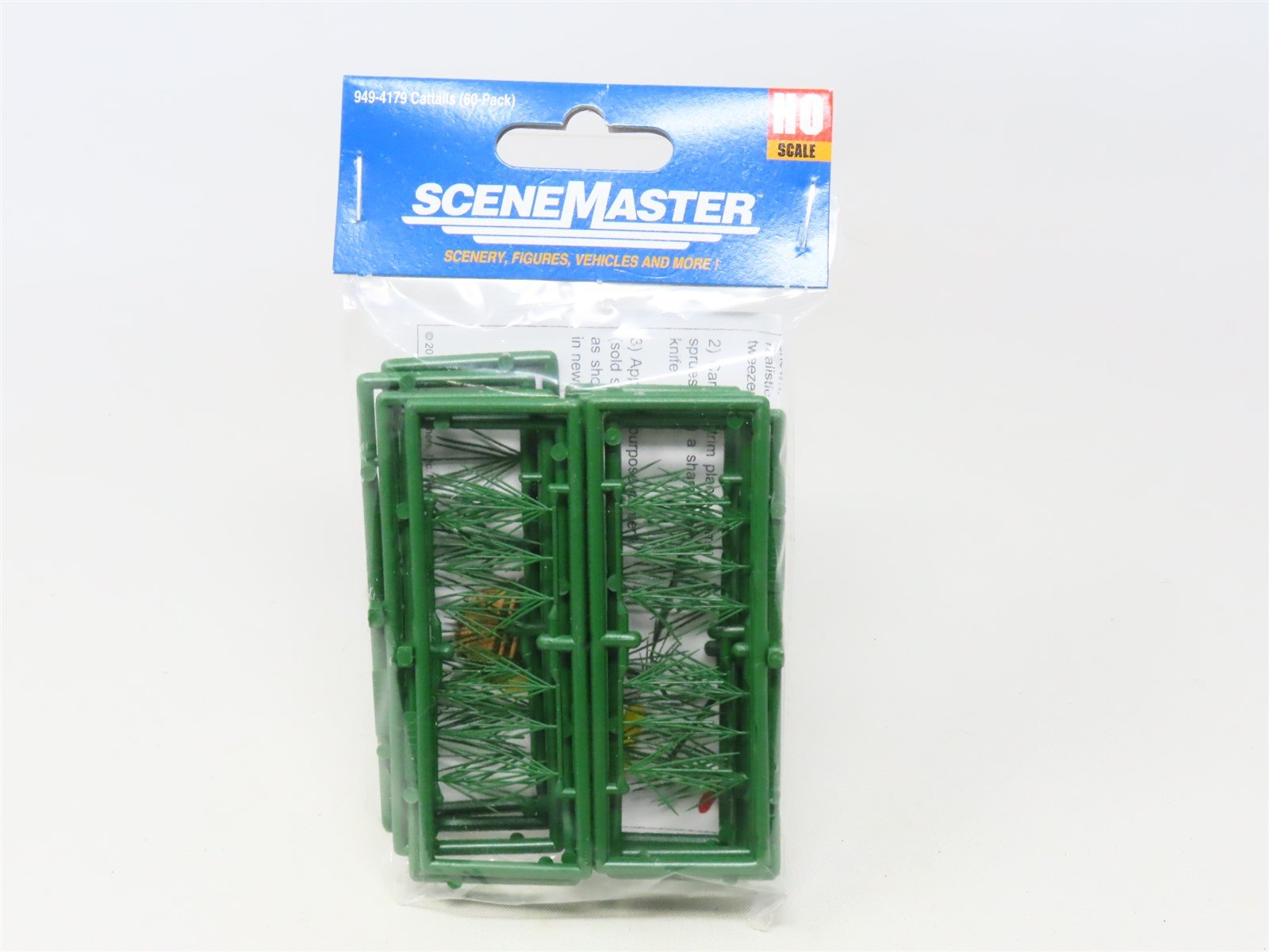 HO 1/87 Scale Walthers SceneMaster Kit #949-4179 Cattails 60-Pack