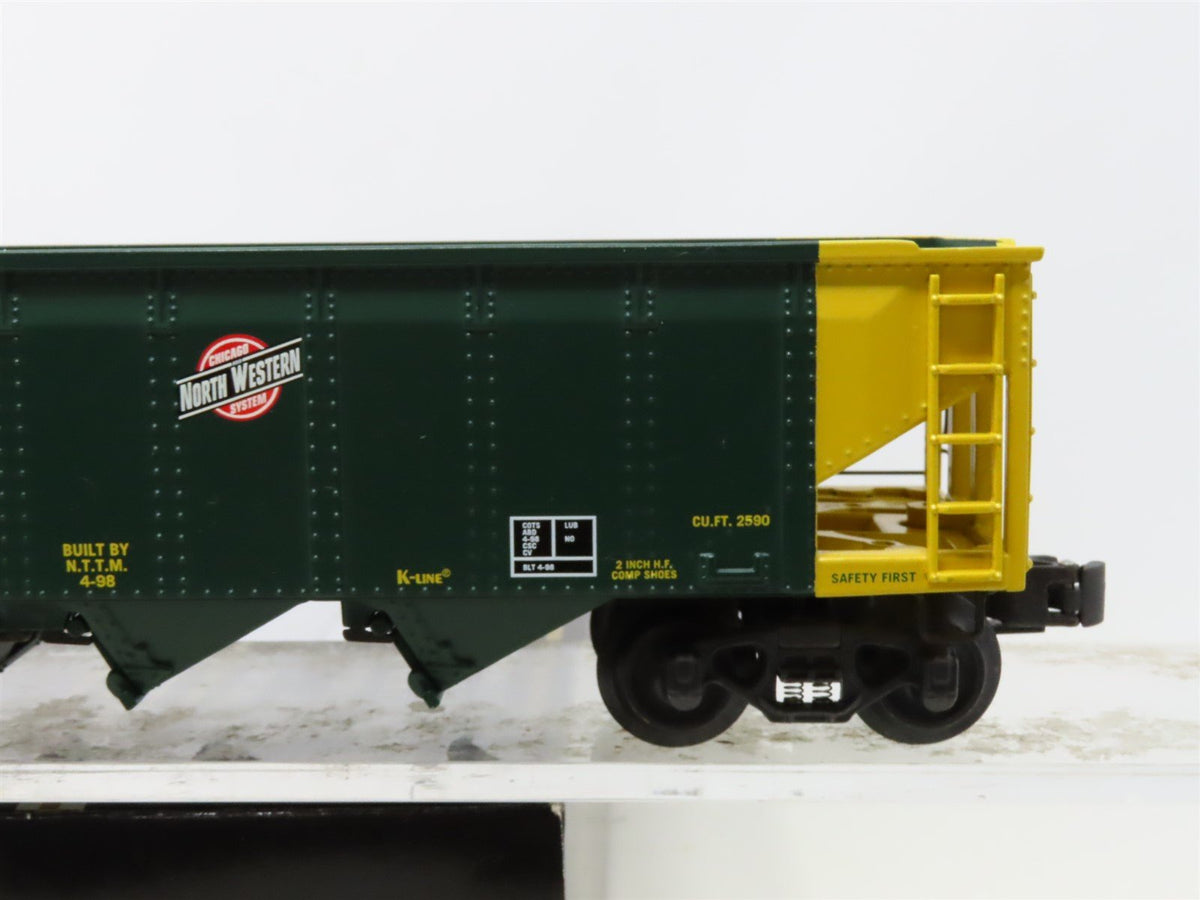 O Gauge 3-Rail K-Line K623-9013 Die-Cast CNW Chicago North Western Hopper 547798