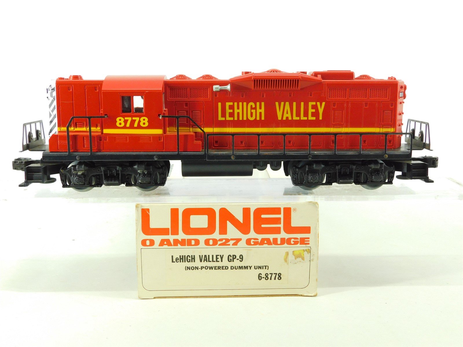 O Gauge 3-Rail Lionel 6-8778 LV Lehigh Valley EMD GP9 Diesel - Unpowered
