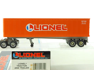 O 1/48 Scale Lionel 6-12725 Lionel Lines Orange Tractor-Trailer Semi Truck