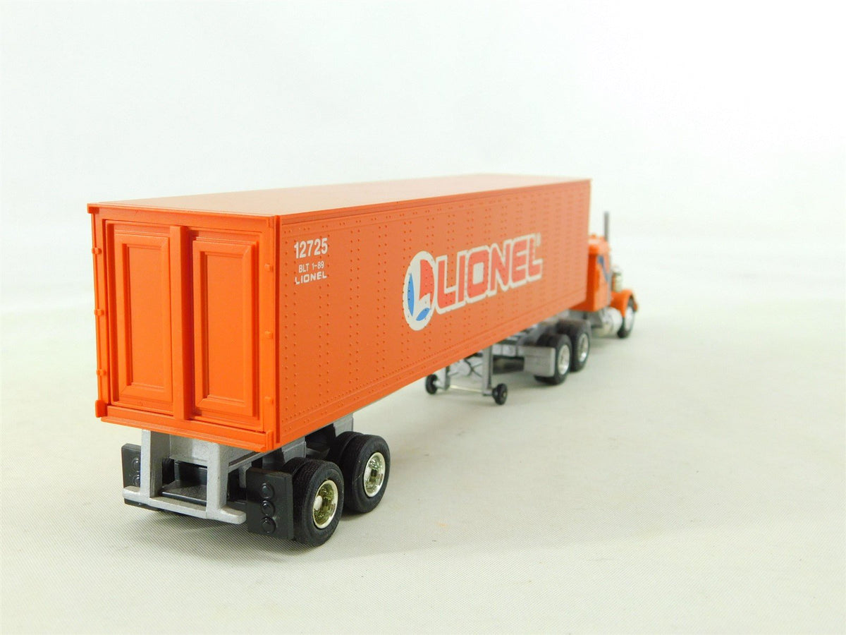 O 1/48 Scale Lionel 6-12725 Lionel Lines Orange Tractor-Trailer Semi Truck