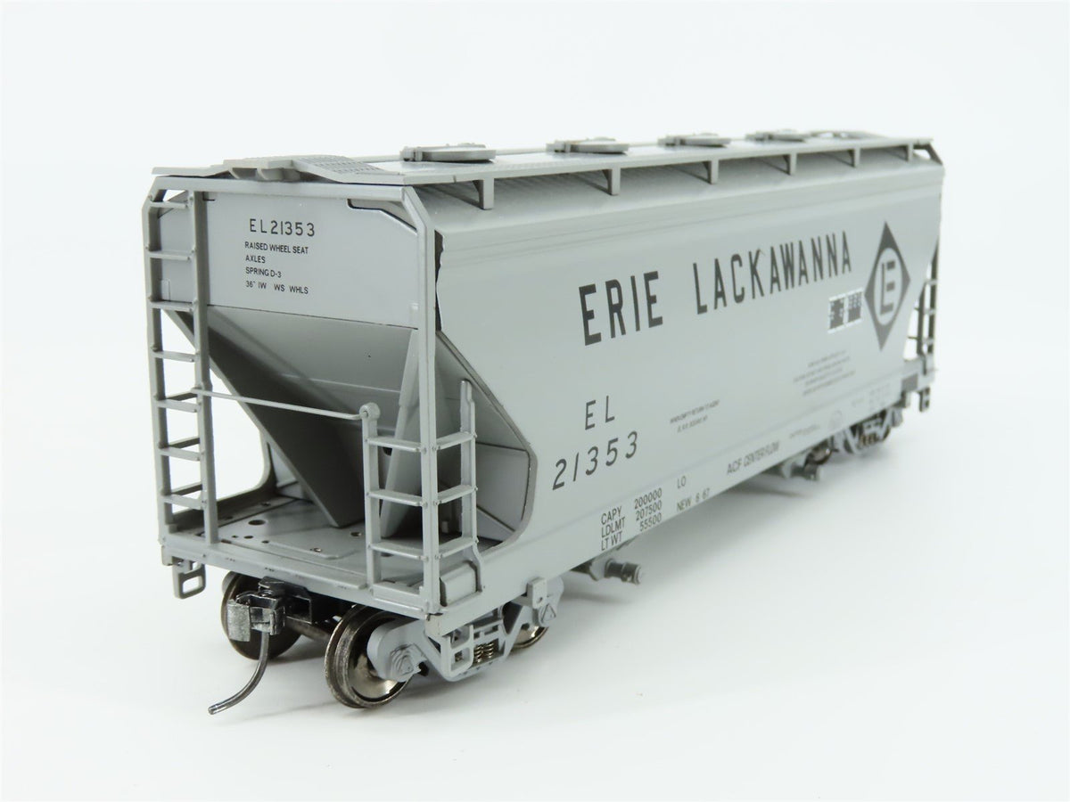 O Scale 2-Rail K-Line Lionel 6-22155 EL Erie Lackawanna 2-Bay Hopper #21353